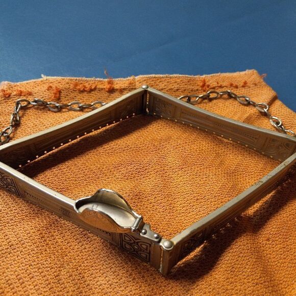 Vintage Silver tone metal hardware - Picture 2 of 8